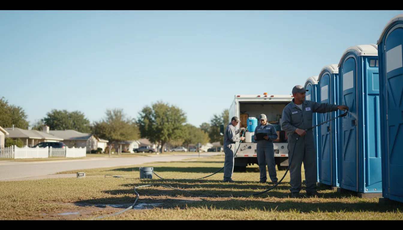 Long-Term Portable Toilet Rental in Gallina, NM near me